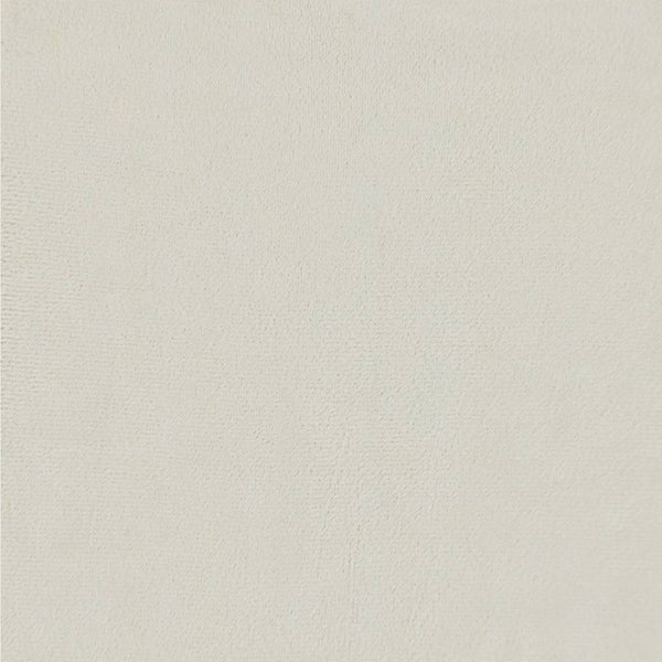 Creme Samt Sessel 62x79 cm