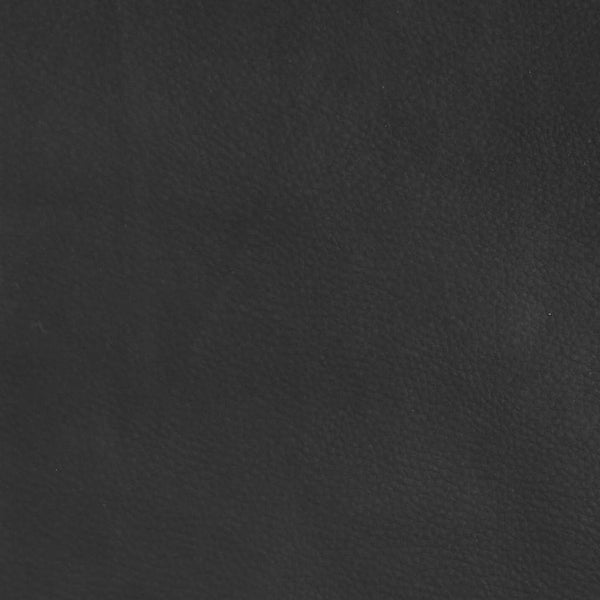 Schwarze Kunstleder Sitzbank 107 cm