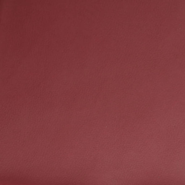 Weinrote Kunstleder Sitzbank, 107 cm