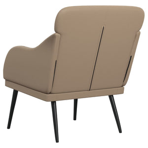 vidaXL Armchair Cappuccino Brown 63x76x80 cm Faux Leather