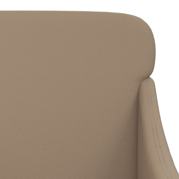 vidaXL Armchair Cappuccino Brown 63x76x80 cm Faux Leather
