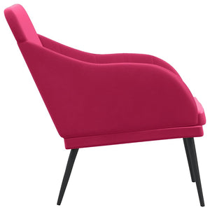 vidaXL Bench Wine Red 110x76x80 cm Velvet