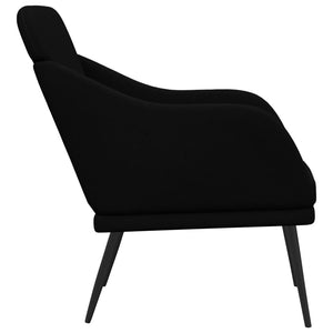 vidaXL Armchair Black 63x76x80 cm Fabric