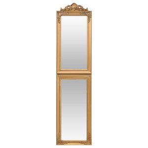 vidaXL Full-Length Mirror Gold 45x180 cm