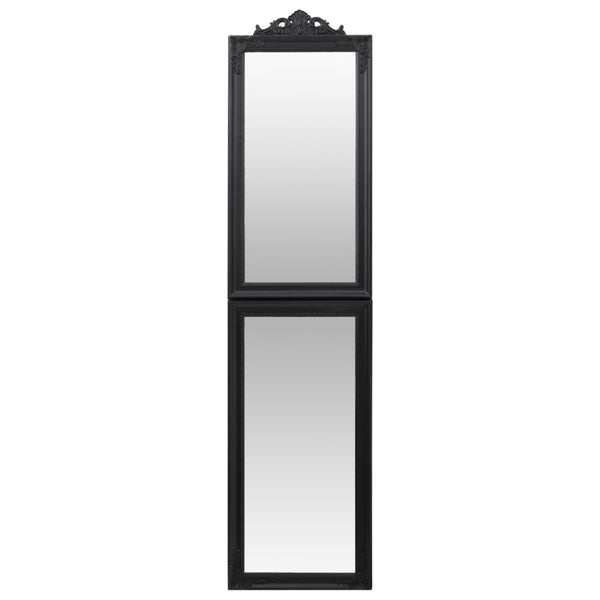vidaXL Full-Length Mirror Black 45x180 cm