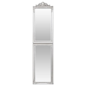 vidaXL Freestanding Mirror Silver 50x200 cm