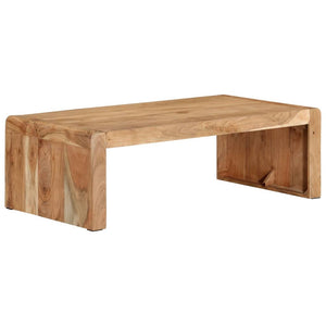 Akazie Couchtisch Massivholz 110x55 cm