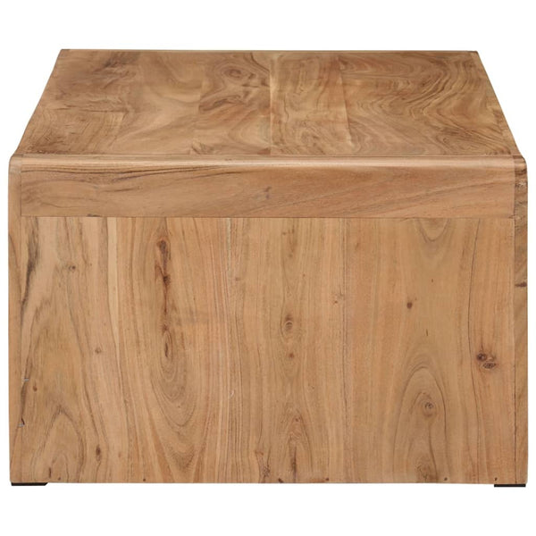 Akazie Couchtisch Massivholz 110x55 cm