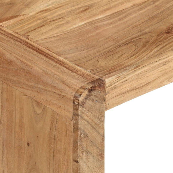 Akazie Couchtisch Massivholz 110x55 cm