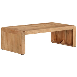 Akazie Couchtisch Massivholz 110x55 cm