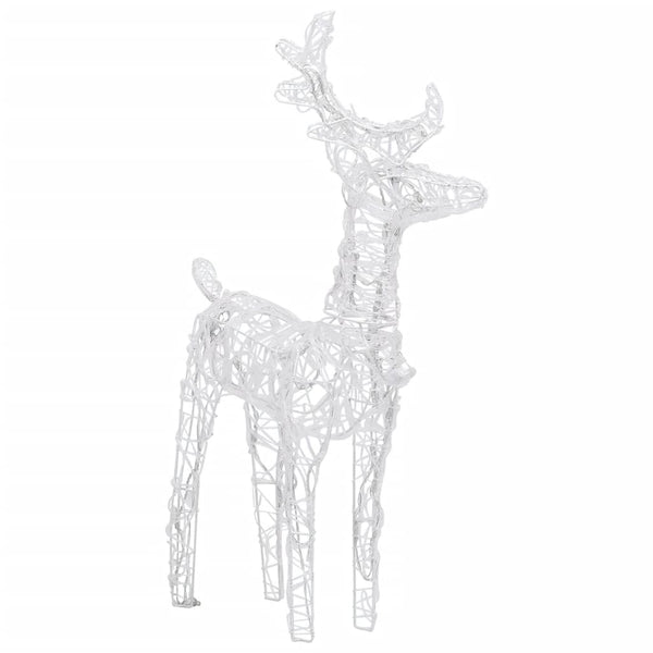 vidaXL LED Reindeer 6 pcs. Warm White 240 LEDs Acrylic