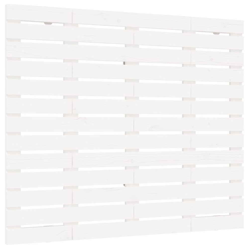 vidaXL Wall Headboard White 96x3x91.5 cm Solid Pine Wood