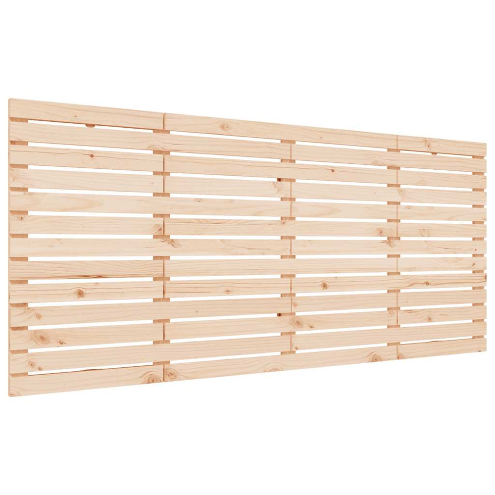 vidaXL Wall Headboard 186x3x91.5 cm Solid Pine Wood
