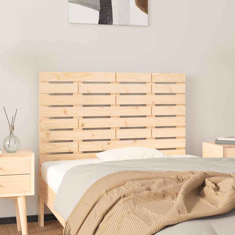 vidaXL Wall Headboard 96x3x63 cm Solid Pine Wood
