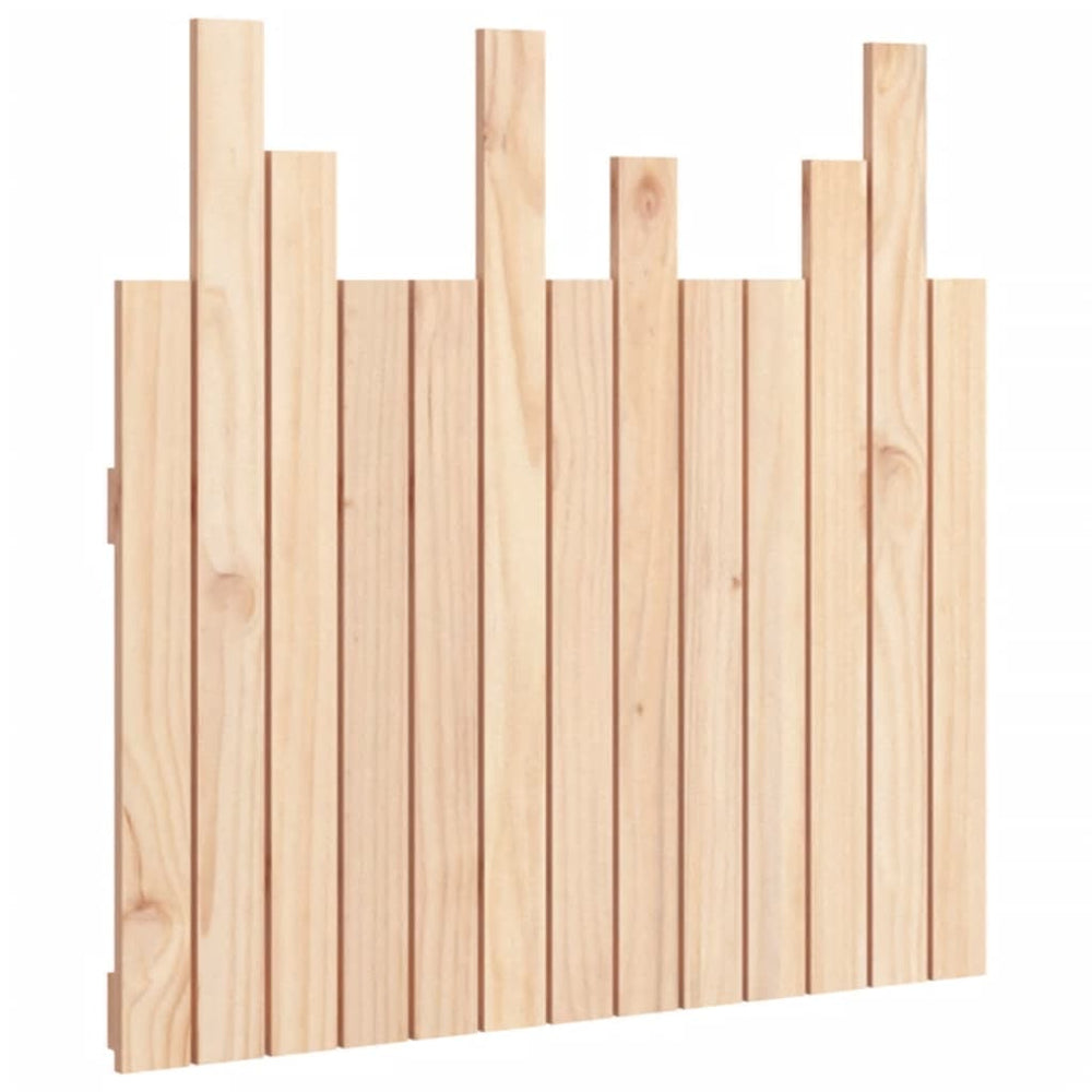 vidaXL Wall Headboard 82.5x3x80 cm Solid Pine Wood