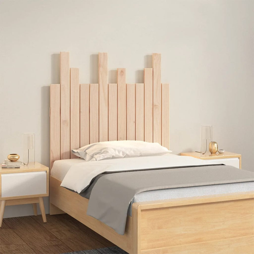 vidaXL Wall Headboard 82.5x3x80 cm Solid Pine Wood