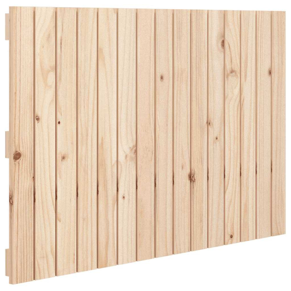 vidaXL Wall Headboard 95.5x3x60 cm Solid Pine