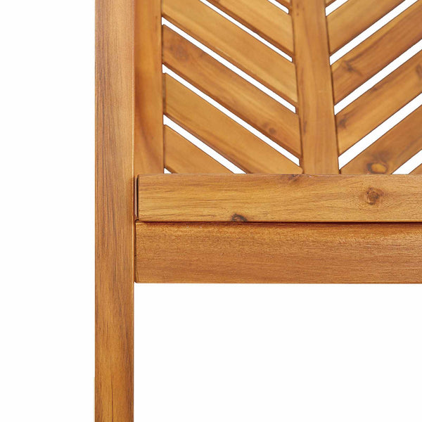 vidaXL Garden Dining Set 4 pcs Brown Solid Acacia Wood