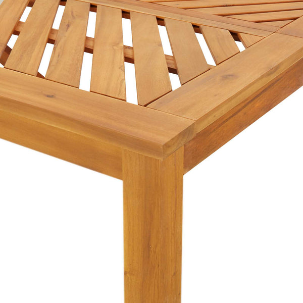 vidaXL Garden Dining Set 4 pcs Brown Solid Acacia Wood