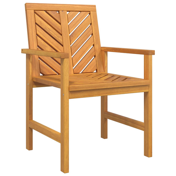 vidaXL Garden Dining Set 4 pcs Brown Solid Acacia Wood