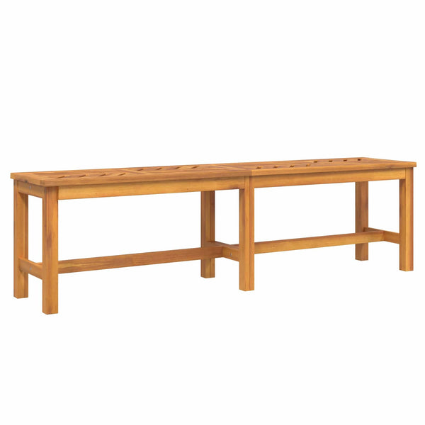 vidaXL Garden Dining Set 4 pcs Brown Solid Acacia Wood