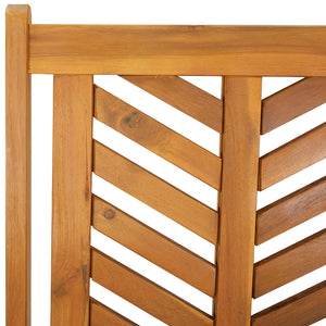 vidaXL Garden Dining Set 3 pcs Brown Solid Acacia Wood