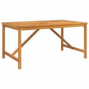 vidaXL Garden Dining Set 7 pcs Brown Solid Acacia Wood