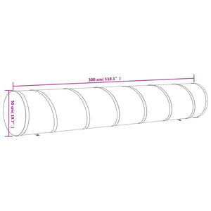 vidaXL Dog Tunnel Blue Ø 50x300 cm Polyester