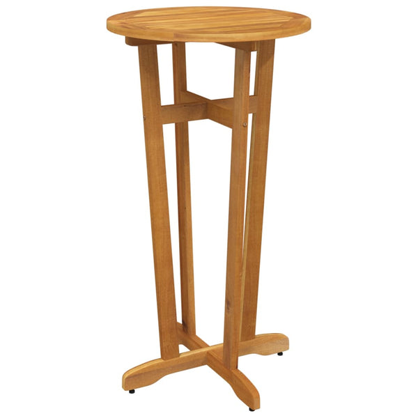 vidaXL 3-Piece Bar Set Solid Acacia Wood