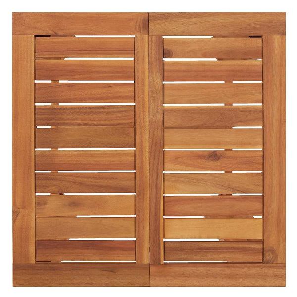 vidaXL Garden Bar Table 60x60x105 cm Solid Acacia Wood
