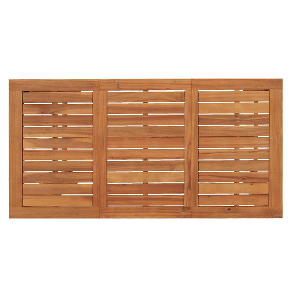 vidaXL Garden Bar Table 120x60x105 cm Solid Acacia Wood