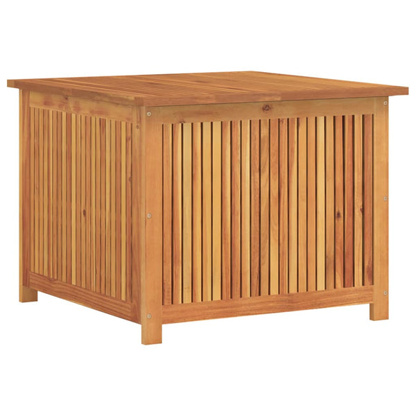 vidaXL Garden Storage Box 75x75x58 cm Solid Acacia Wood