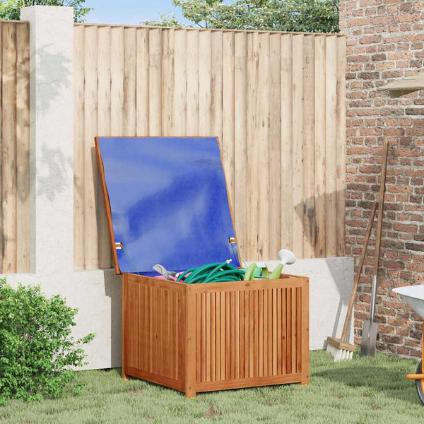 vidaXL Garden Storage Box 75x75x58 cm Solid Acacia Wood