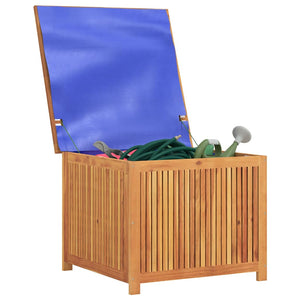 vidaXL Garden Storage Box 75x75x58 cm Solid Acacia Wood