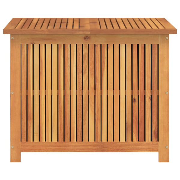 vidaXL Garden Storage Box 75x75x58 cm Solid Acacia Wood