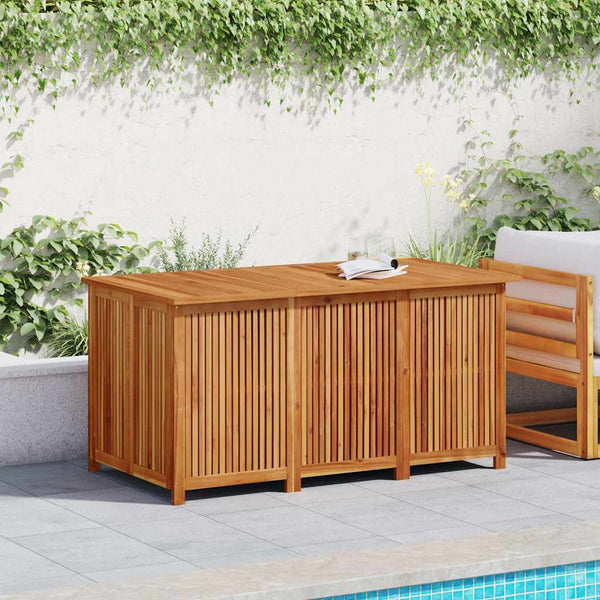vidaXL Garden Storage Box 150x80x75 cm Solid Acacia Wood