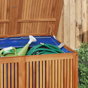 vidaXL Garden Storage Box 150x80x75 cm Solid Acacia Wood