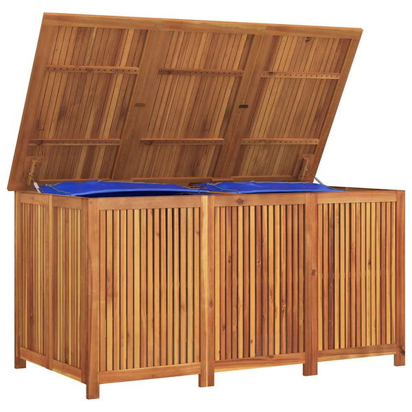 vidaXL Garden Storage Box 150x80x75 cm Solid Acacia Wood