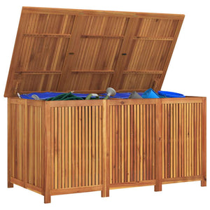 vidaXL Garden Storage Box 150x80x75 cm Solid Acacia Wood