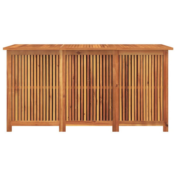 vidaXL Garden Storage Box 150x80x75 cm Solid Acacia Wood
