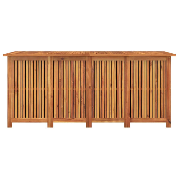 vidaXL Garden Storage Box 200x80x75 cm Solid Acacia Wood