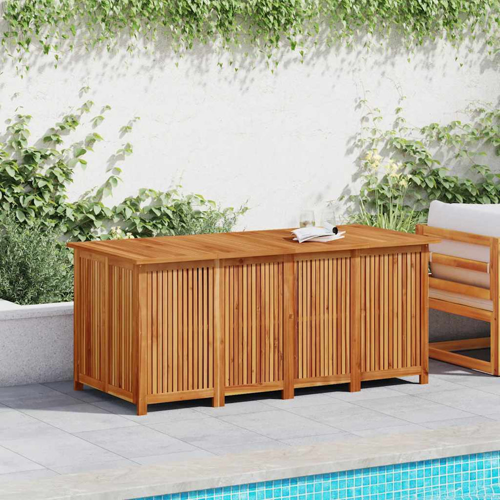 vidaXL Garden Storage Box 200x80x75 cm Solid Acacia Wood