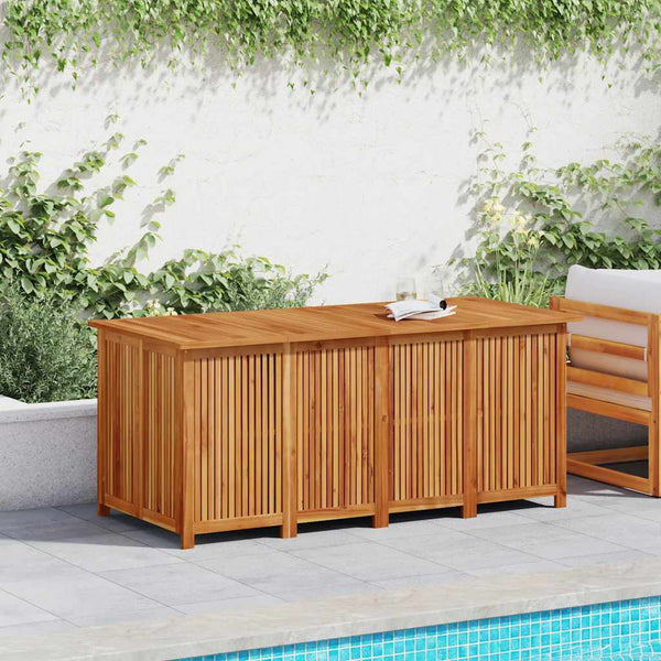 vidaXL Garden Storage Box 200x80x75 cm Solid Acacia Wood