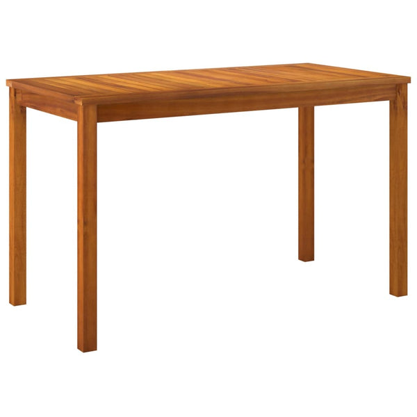 vidaXL Garden Table 110x55x67 cm Solid Acacia Wood