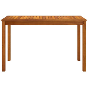 vidaXL Garden Table 110x55x67 cm Solid Acacia Wood
