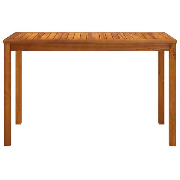 vidaXL Garden Table 110x55x67 cm Solid Acacia Wood