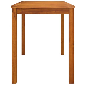 vidaXL Garden Table 110x55x67 cm Solid Acacia Wood