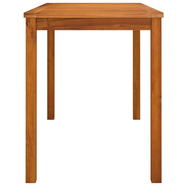 vidaXL Garden Table 110x55x67 cm Solid Acacia Wood
