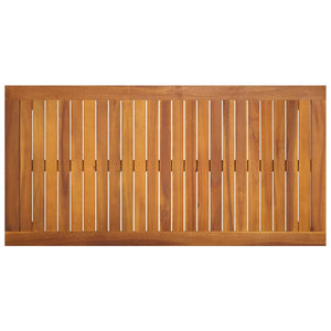 vidaXL Garden Table 110x55x67 cm Solid Acacia Wood