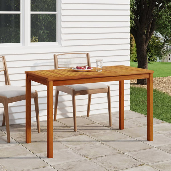 vidaXL Garden Table 110x55x67 cm Solid Acacia Wood